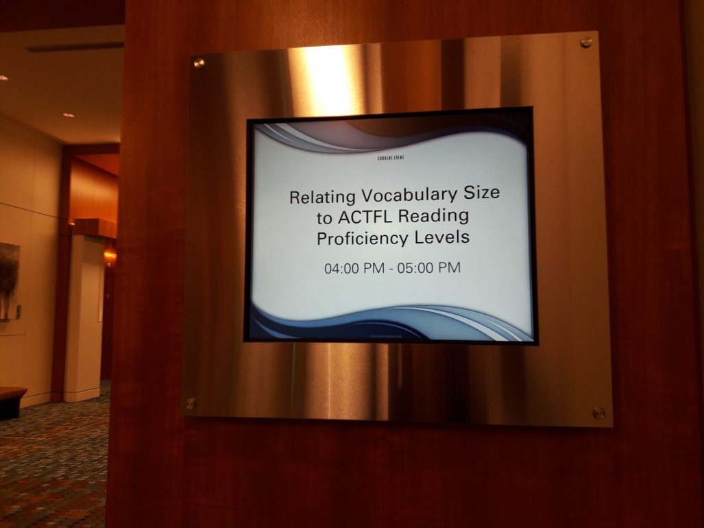 ACTFL Convention 2017