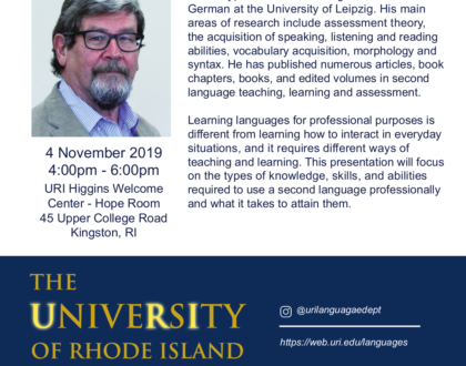 Lecture by Prof. Tschirner