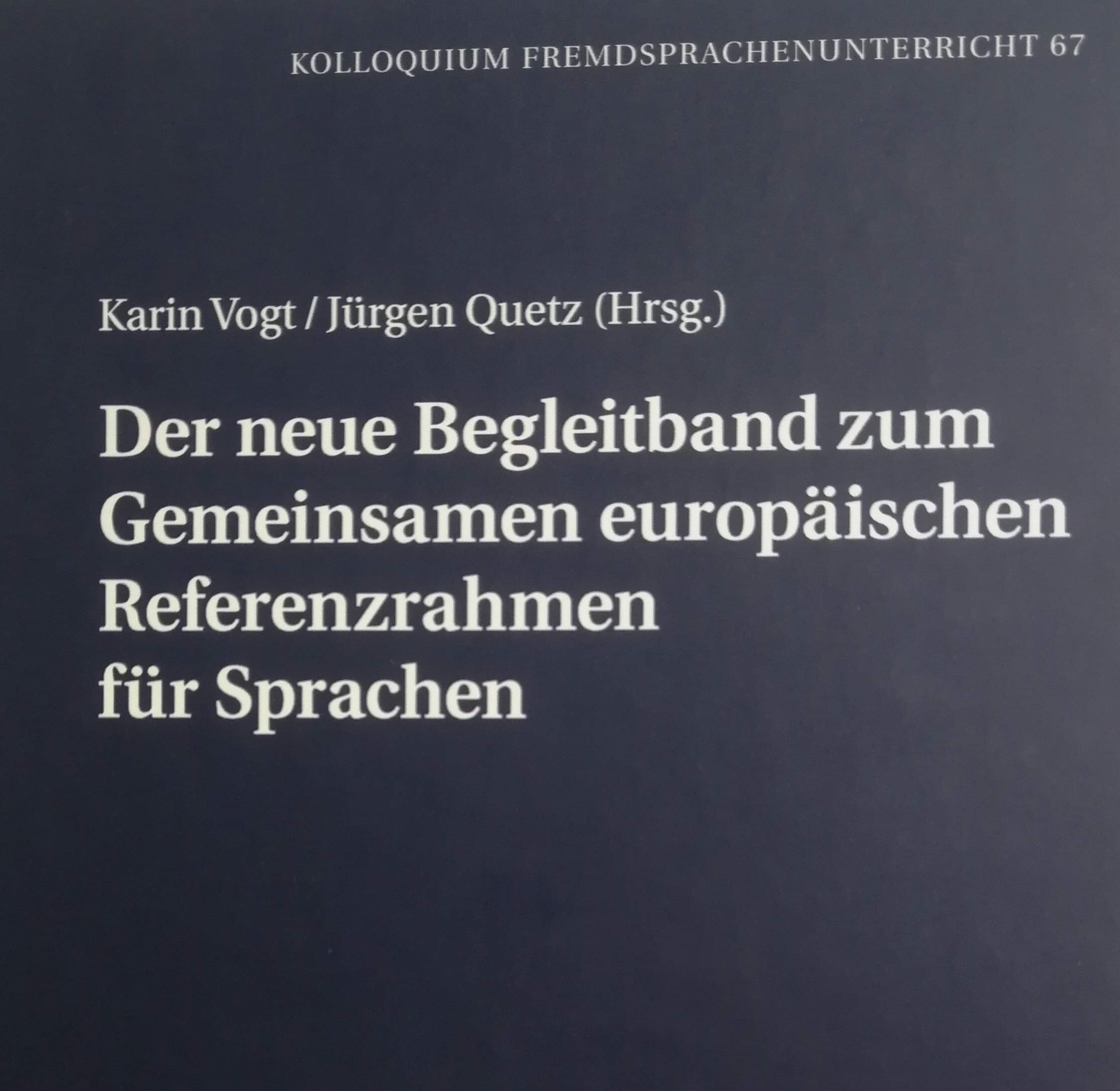 Beitrag zum GeR Companion Volume