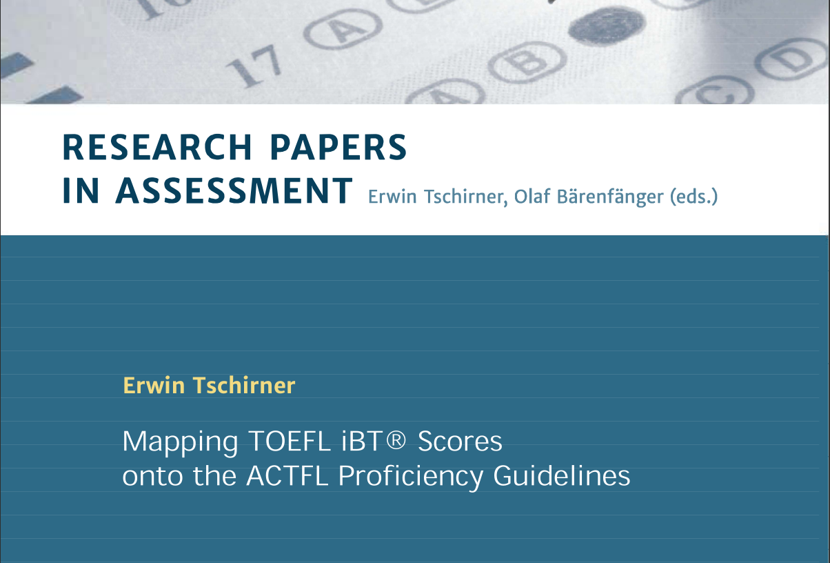 Research Papers in Assessment: Volume 2